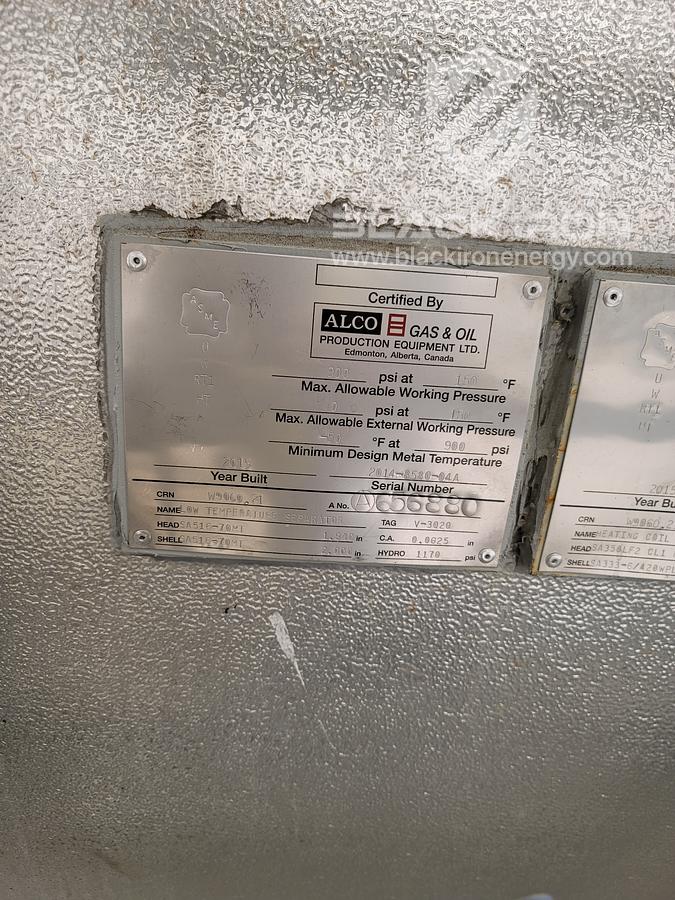 New Surplus 200 MMSCFD Refrig Plant