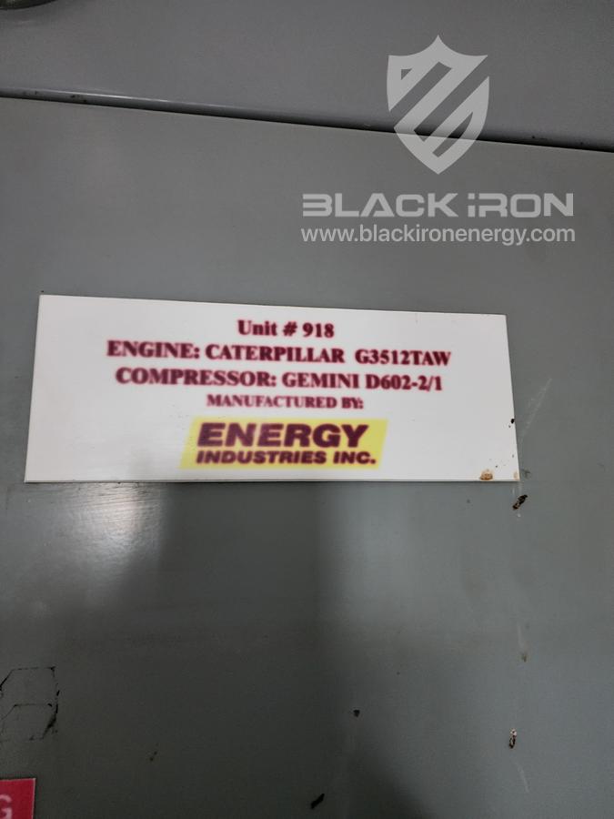 Used Cat 3512 Gemini 2 stage sour