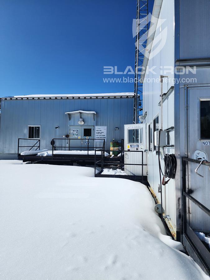 Used 36" Horizontal Sour Separator(1440 psi) with Blowcase(1650 psi)