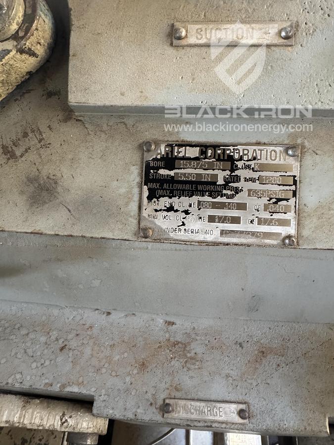 Used 1680 hp Waukesha L7044GSI Ariel JGK/4 3-Stage Recip (1 of 5 Available)