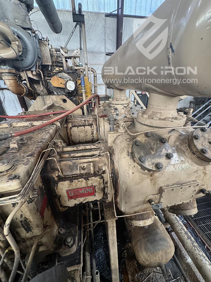 Used 2500 HP CAT G3608 2 Stage Sweet Gemini F117
