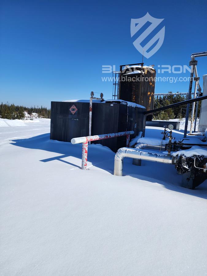 Used 36" Horizontal Sour Separator(1440 psi) with Blowcase(1650 psi)