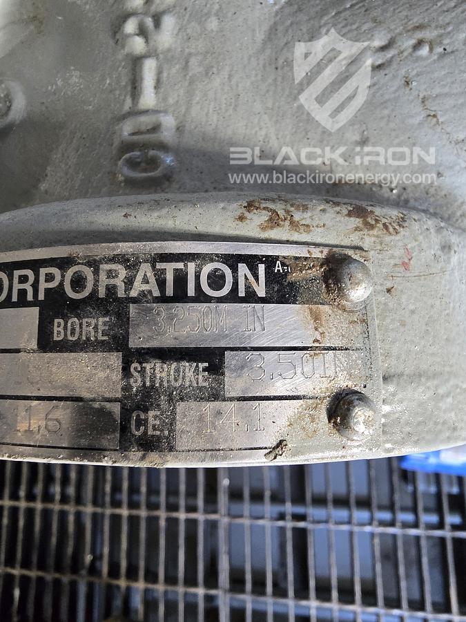 Used 169 hp Cat 3306TA Ariel JG4-4 Acid Gas Compressor