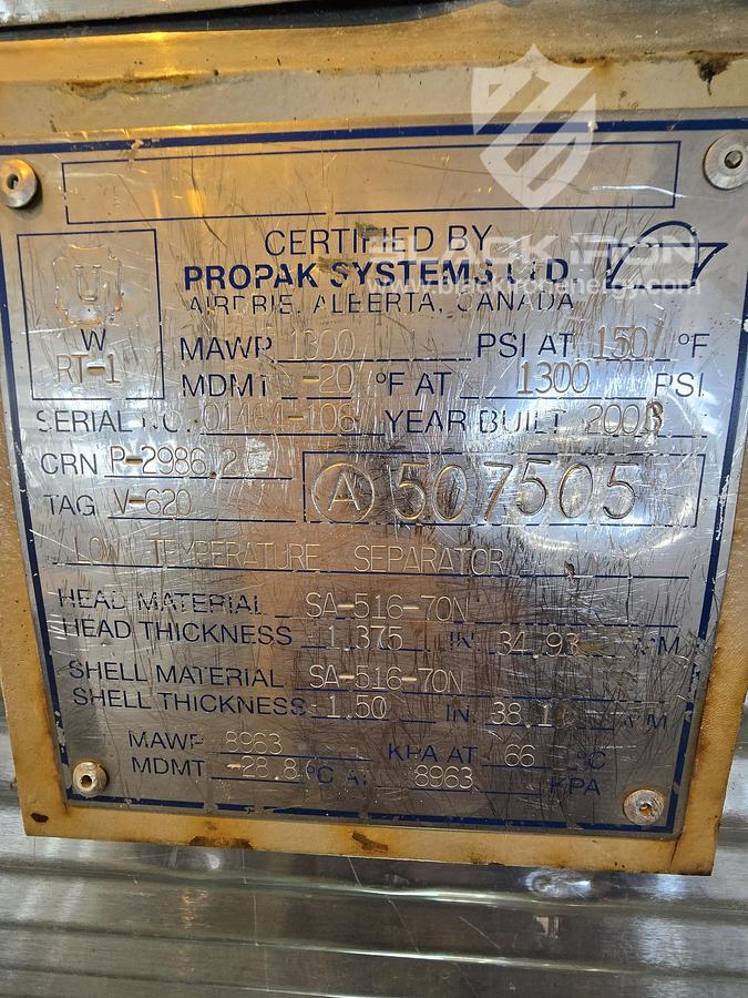 Used 15 MMSCFD Refrig Plant