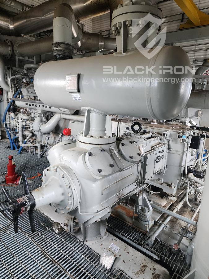 Used 1478 hp Waukesha L7042GL Ariel JGK/2 2-Stage Recip