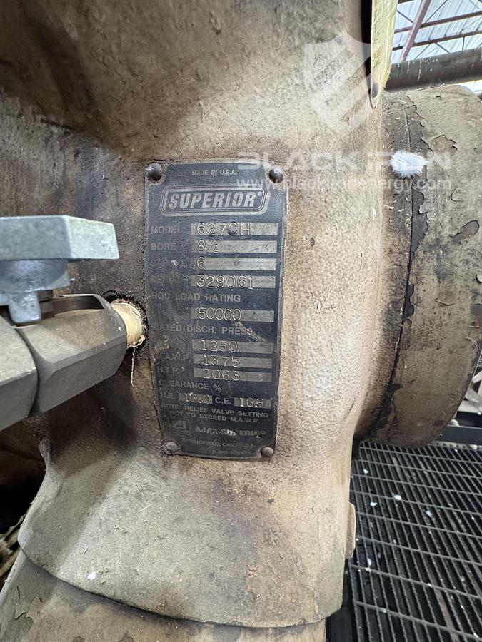 Used 2370Hp CAT 3608, Superior WH64 2 Stage Sour