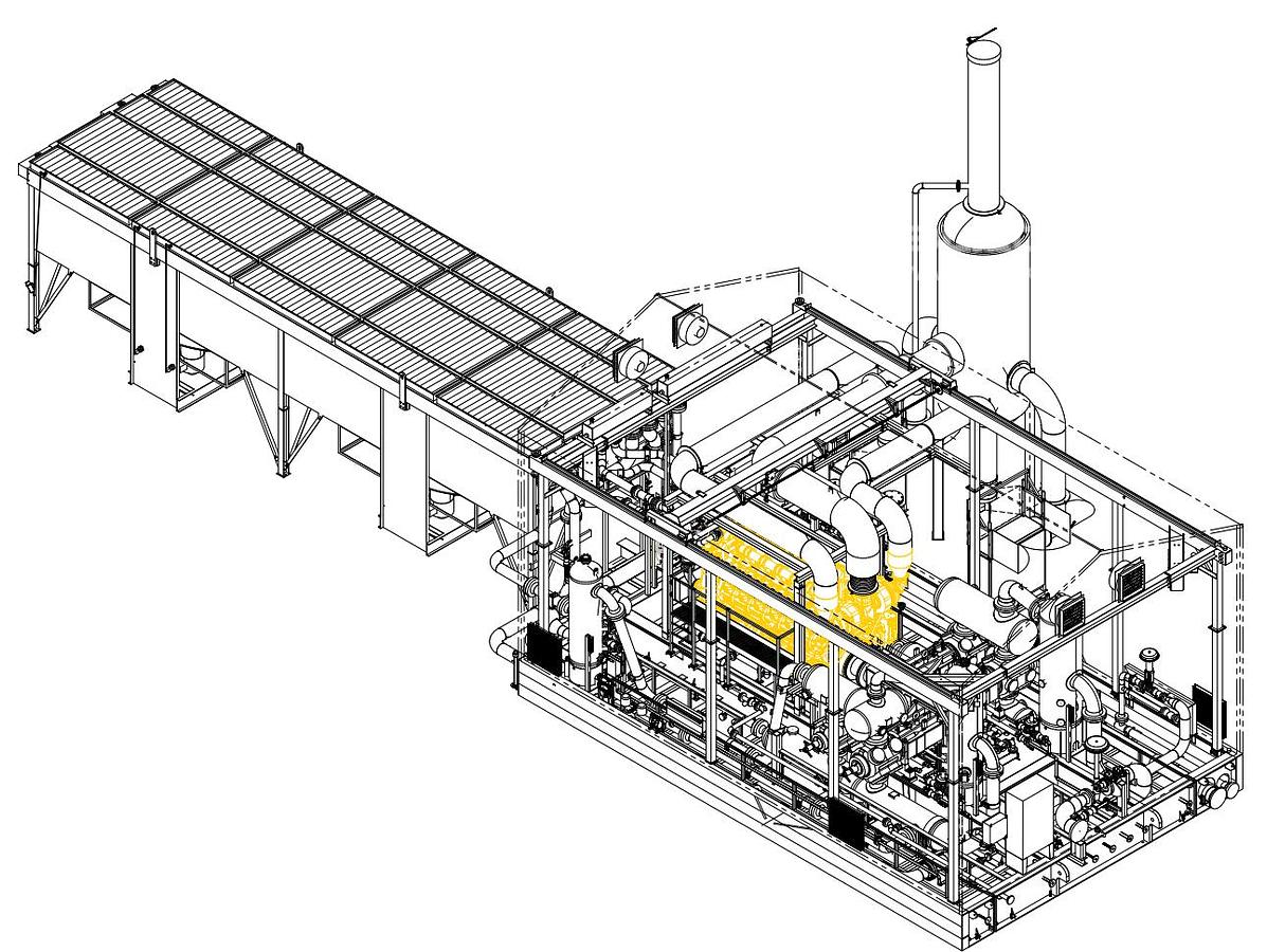 New Surplus New Surplus 3750HP Caterpillar G3612-A4 Ariel KBZ4 Reciprocating 3 Stage Sour