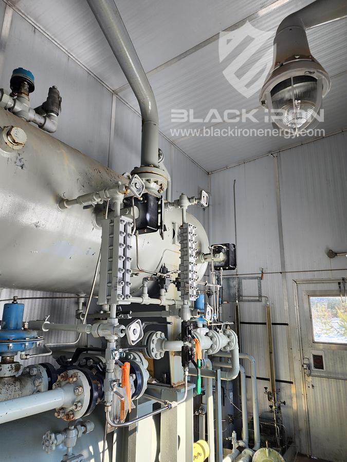 Used 36" Horizontal Sour Separator(1440 psi) with Blowcase(1650 psi)