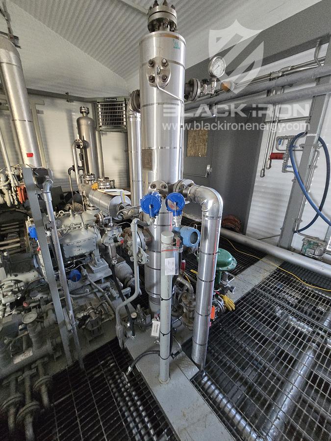 Used 169 hp Cat 3306TA Ariel JG4-4 Acid Gas Compressor