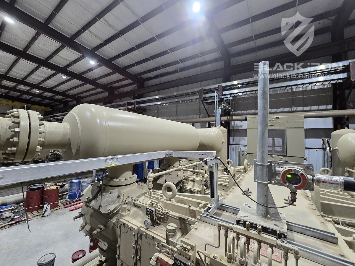 Used 5500 hp GE Electric Drive Ariel KBZ/6 4-Stage (1 of 4 Available)