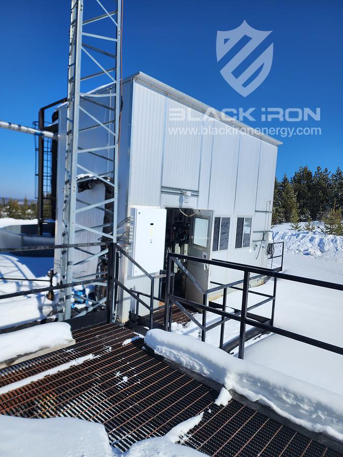 Used 36" Horizontal Sour Separator(1440 psi) with Blowcase(1650 psi)