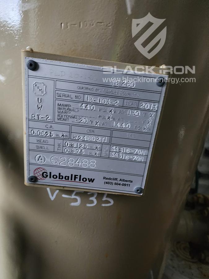 New Surplus 24" OD x 10' S/S Fuel Gas Sweetening Skid