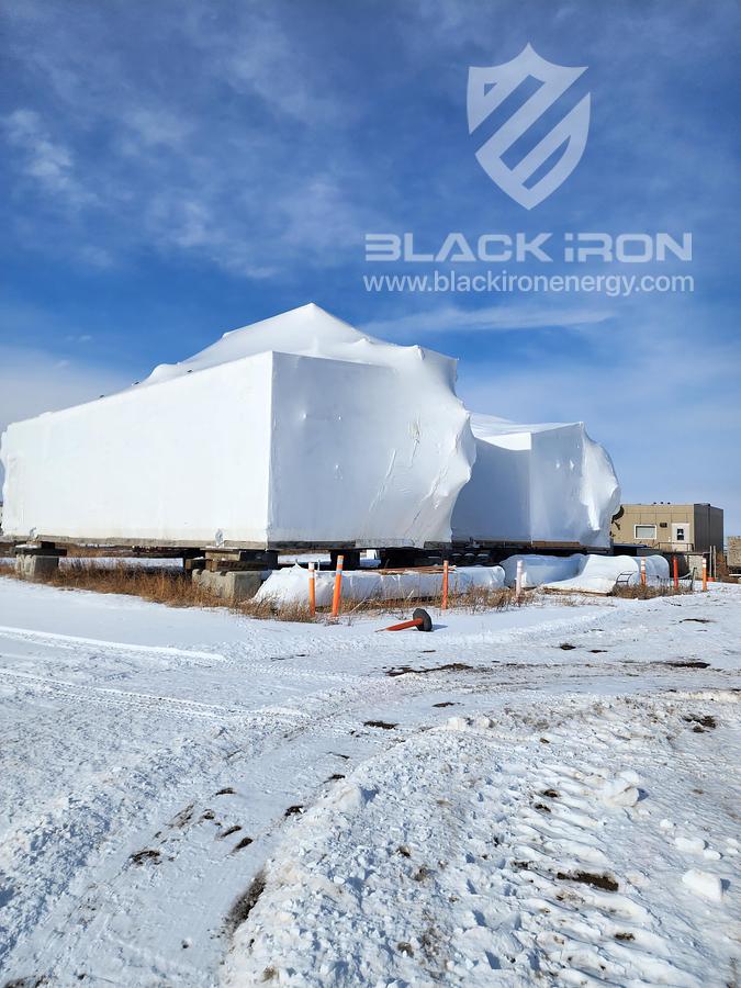 Used 15,000 BOPD Oil Production Train (Line Heater, 3-Phase Separator, Treater)