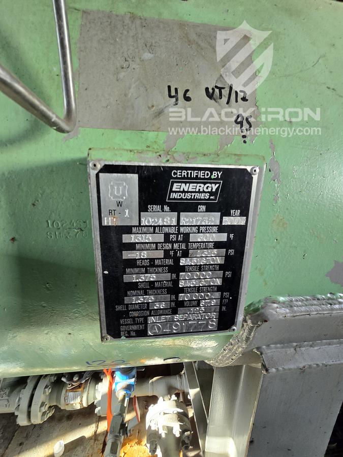 Used 1480 hp Waukesha L7042GSI Ariel JGK/4 2-Stage Sour Recip