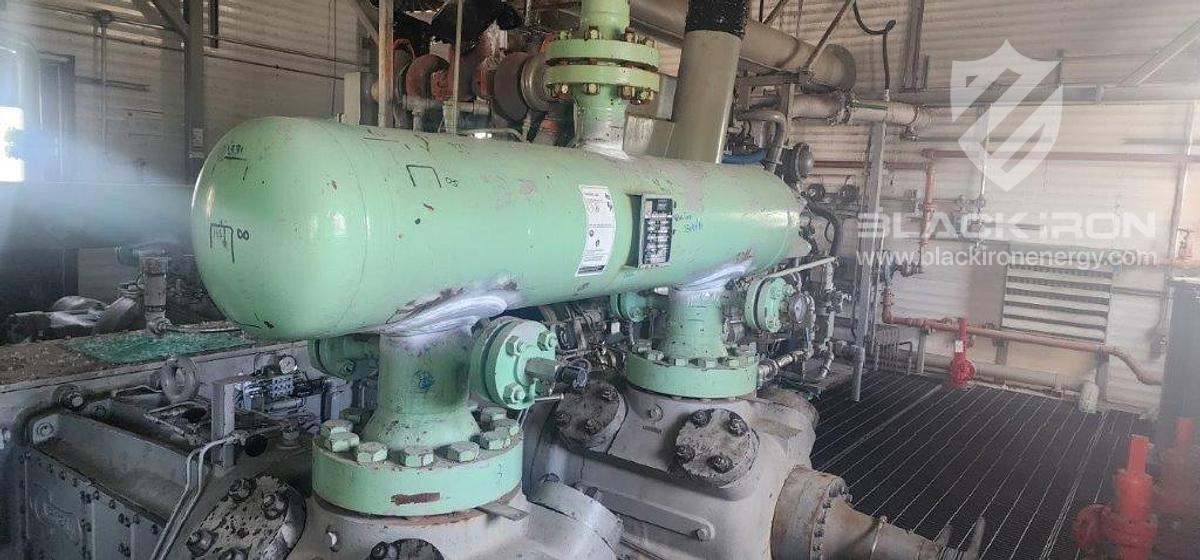 Used 1480 hp Waukesha L7042GSI Ariel JGK/4 2-Stage Sour Recip