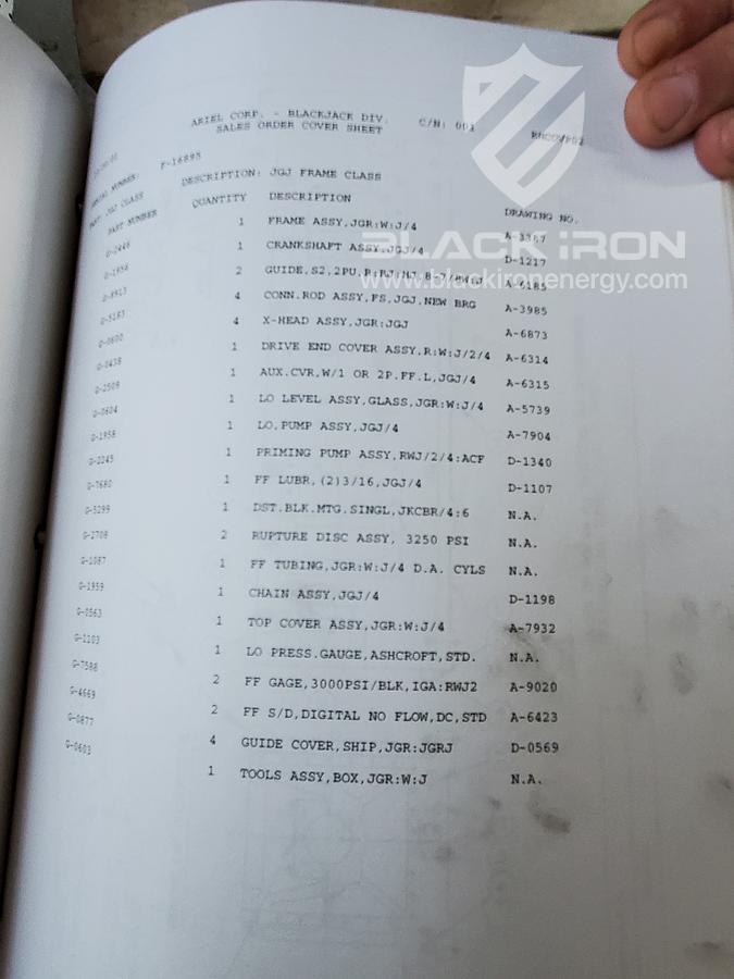 Used 3412 JGJ4 3 stage sour