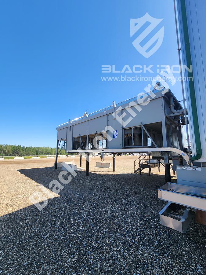 Used 2370 hp Caterpillar G3608-A3 natural gas engine c/w EJW/TAW Cooler, Air Intake, Silencer, & Hot Start (Tag K-5800)