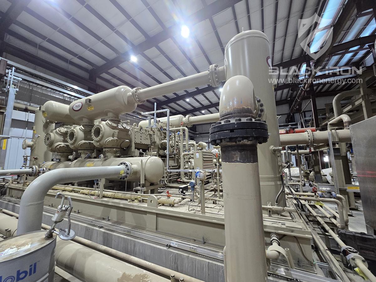 Used 5500 hp GE Electric Drive Ariel KBZ/6 4-Stage (1 of 4 Available)