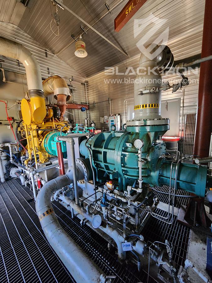 Used 600 hp Caterpillar 3412 Frick 355L Sour