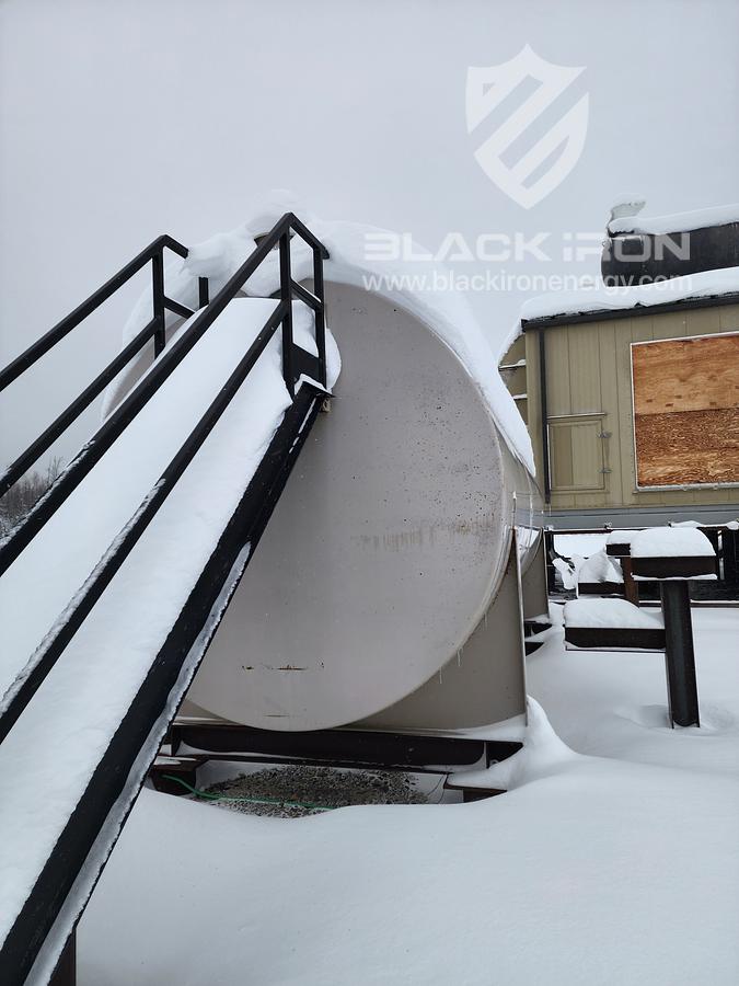 New Surplus Dual 1000 kW Nat Gas/Diesel Genset Package