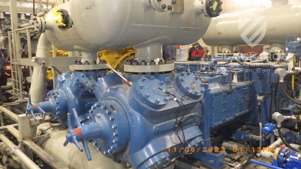 New Surplus New Surplus 3750HP Caterpillar G3612-A4 Ariel KBZ4 Reciprocating 3 Stage Sour