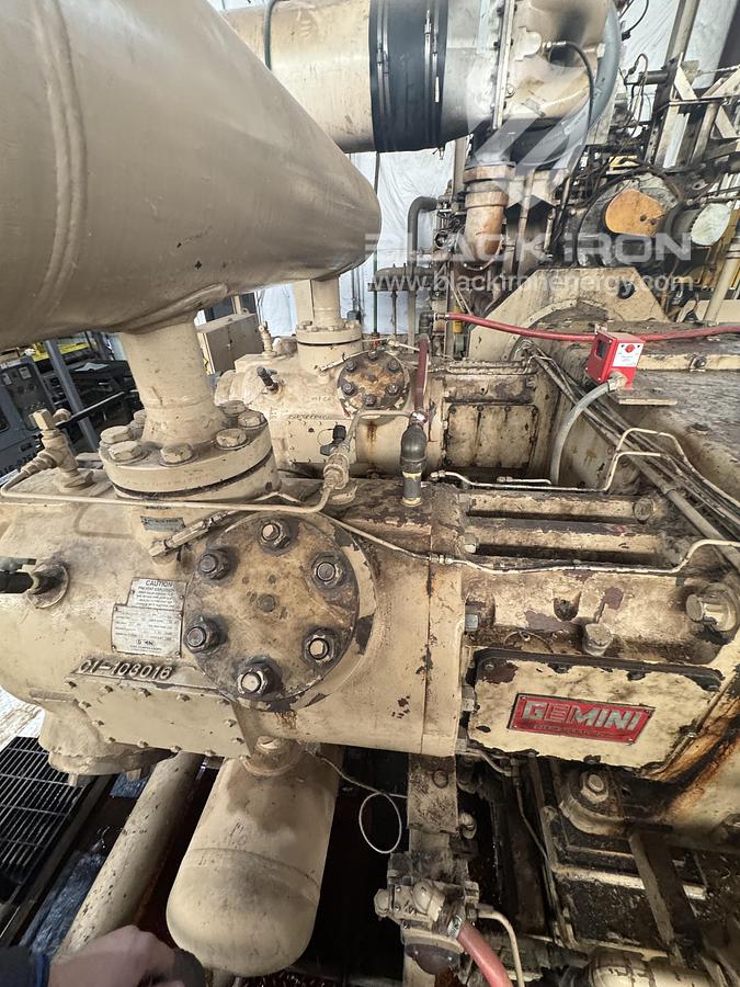 Used 2500 HP CAT G3608 2 Stage Sweet Gemini F117