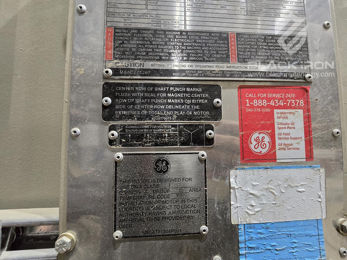 Used 5500 hp GE Electric Drive Ariel KBZ/6 4-Stage (1 of 4 Available)