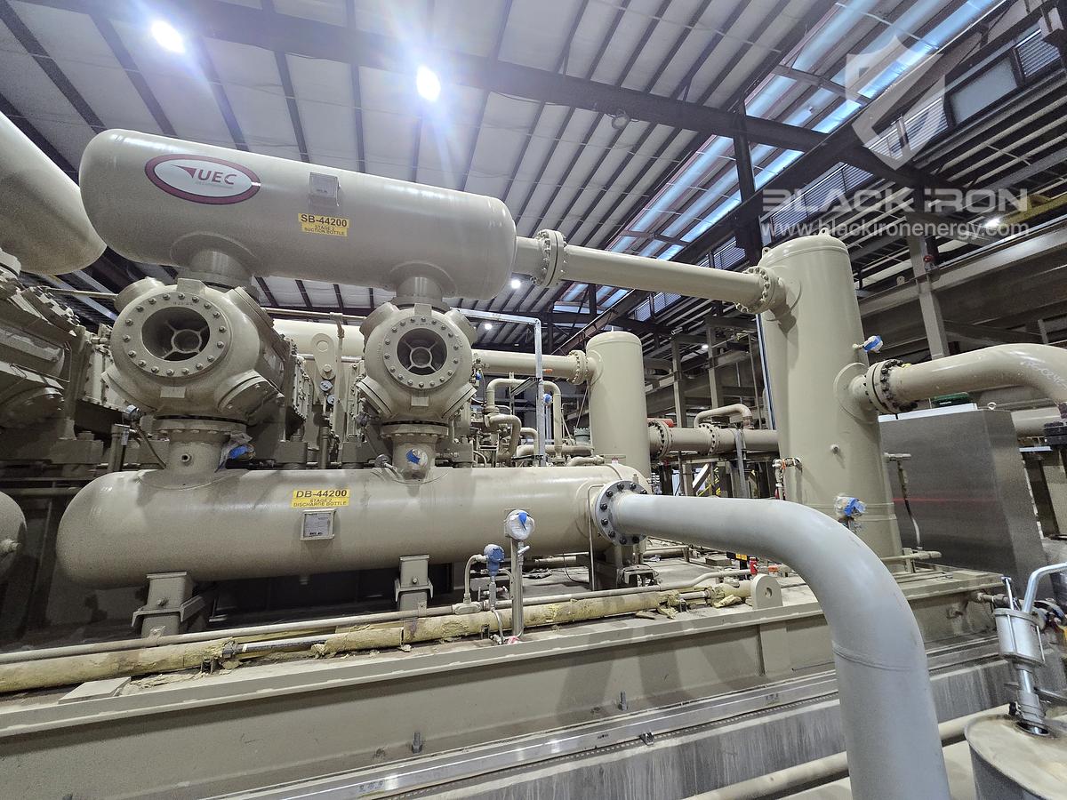 Used 5500 hp GE Electric Drive Ariel KBZ/6 4-Stage (1 of 4 Available)