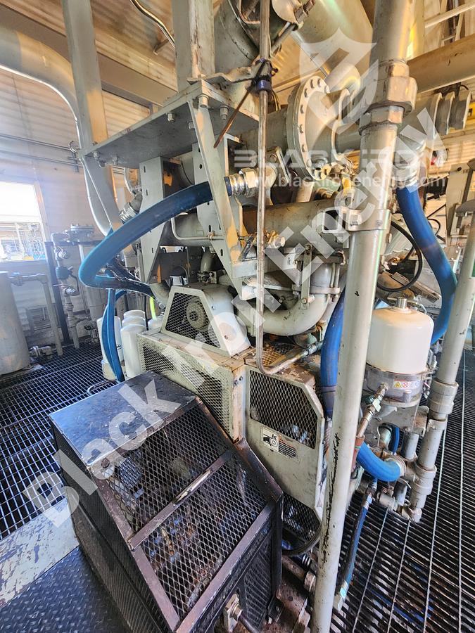 Used 1480 hp Waukesha L7042GSI Natural Gas Engine c/w Silencer/Catalytic Converter (Tag K-1220)