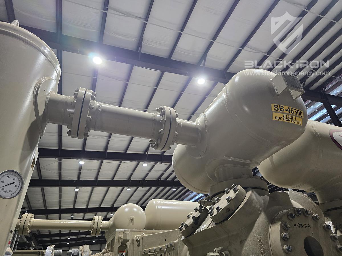 Used 5500 hp GE Electric Drive Ariel KBZ/6 4-Stage (1 of 4 Available)