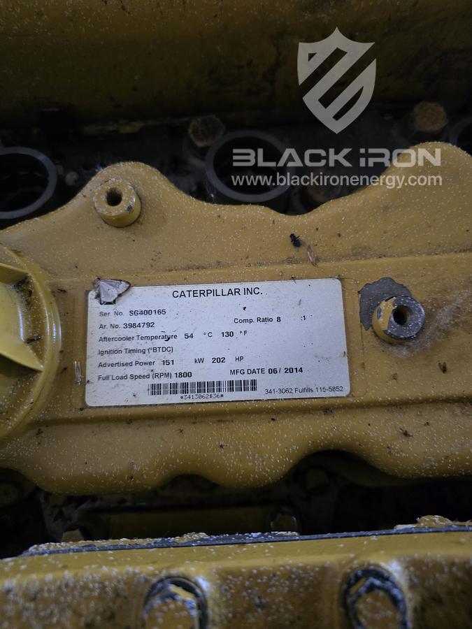 Used Dual Cat 3306TA 131 kW Genset