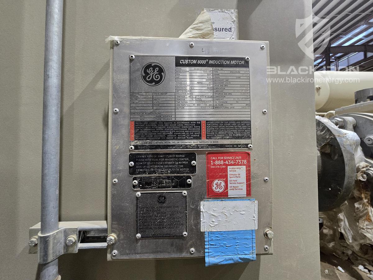 Used 5500 hp GE Electric Drive Ariel KBZ/6 4-Stage (1 of 4 Available)