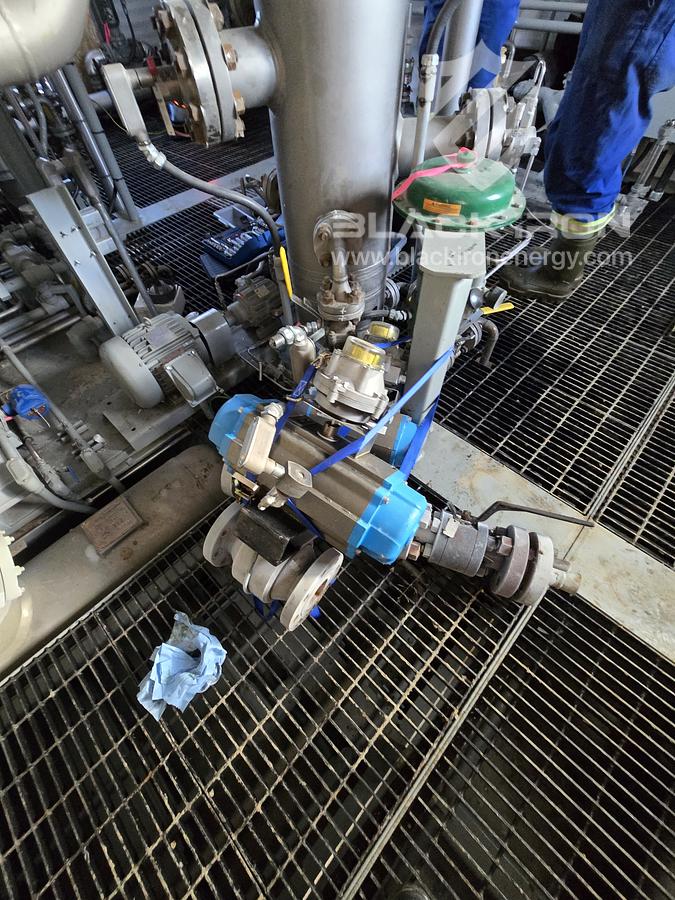 Used 169 hp Cat 3306TA Ariel JG4-4 Acid Gas Compressor