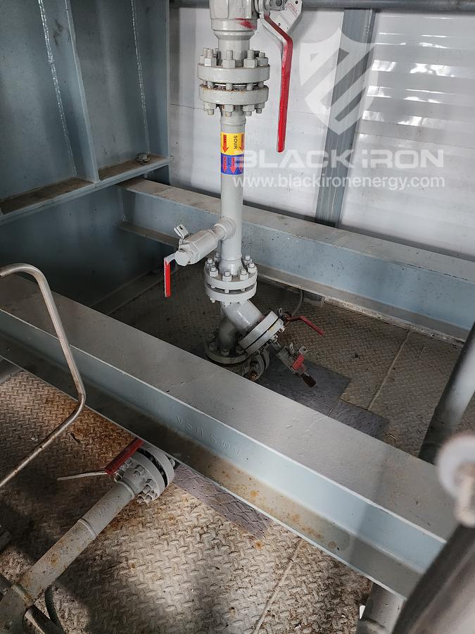 Used 60" OD x 20' S/S x 1450 psig MAWP 3-Phase Sour Separator