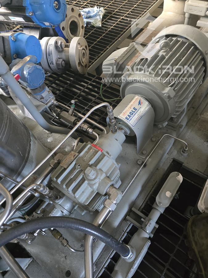 Used 169 hp Cat 3306TA Ariel JG4-4 Acid Gas Compressor