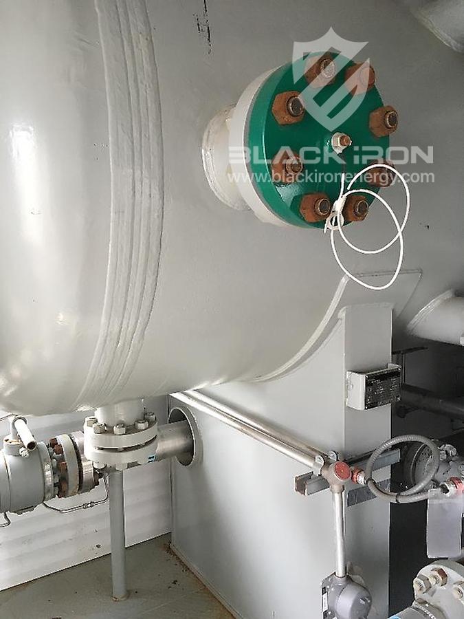 Used 48" X 16' 2127 psi Sour Horizontal 3 Phase Separator