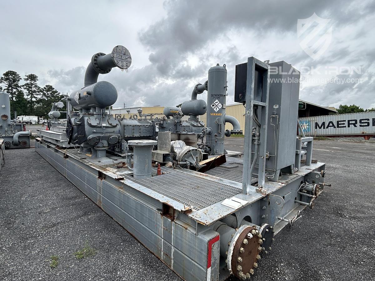 Used 2370 hp CAT 3608TA Ariel JGD/4 3-Stage Sour Recip (1 of 3 Available) UNIT 090133