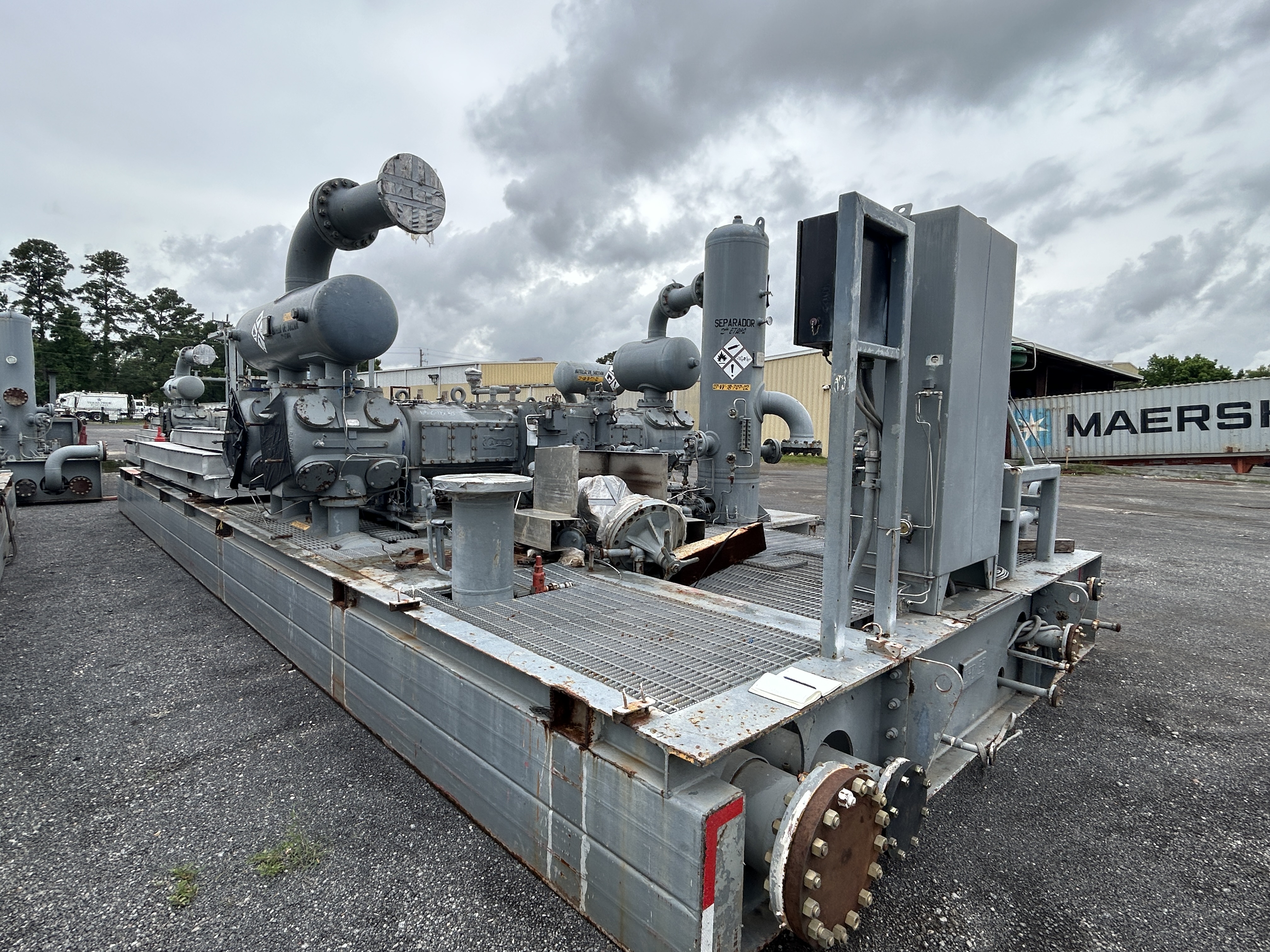 Used 2370 hp CAT 3608TA Ariel JGD/4 3-Stage Sour Recip (1 of 3 Available) UNIT 090133