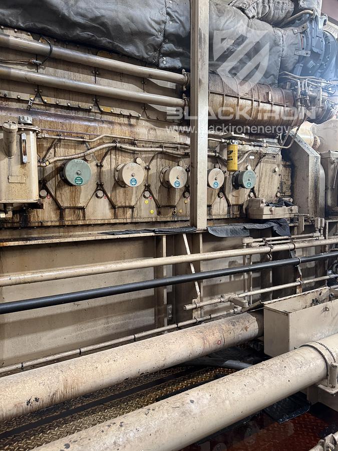 Used 2500 HP CAT G3608 2 Stage Sweet Gemini F117