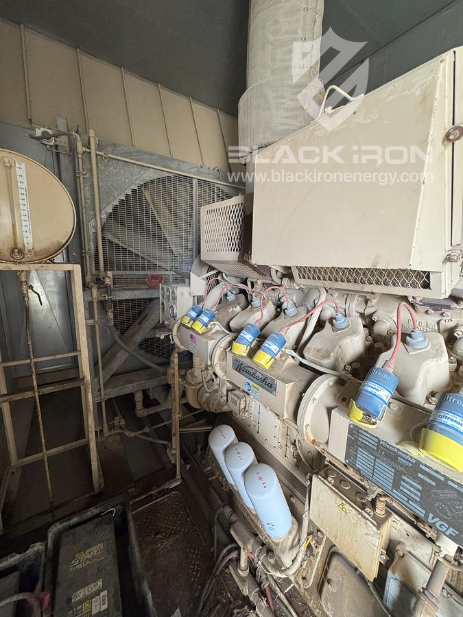 Used 500 kW Waukesha L36GSI Genset