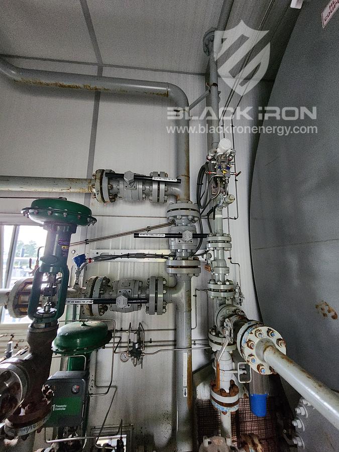 Used 30" x 10' Vertical Separator W/ 400BBL Tank and Coriolis Meter