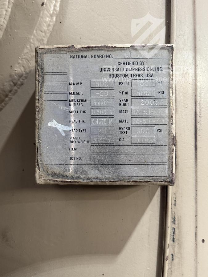 Used 4962 HP CAT 3612, JGD/6 3 Stage Sour
