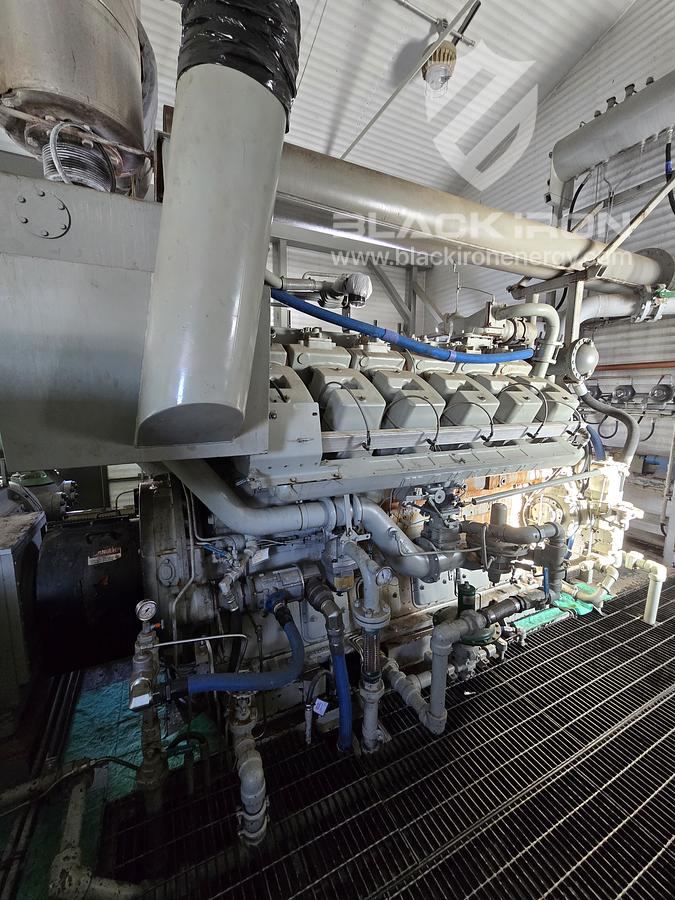 Used 1480 hp Waukesha L7042GSI Ariel JGK/4 2-Stage Sour Recip