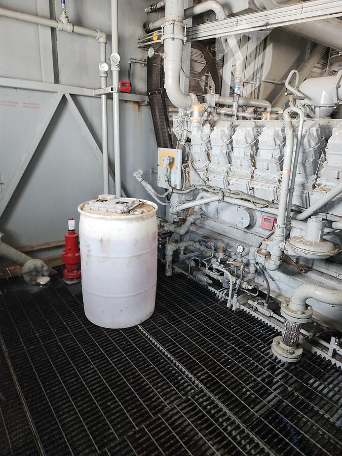 Used 1150 hp CAT G3516LE-A3 GE Gemini ES602 2-Stage Sour (1 of 2 Available)