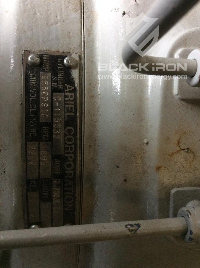 Used Qty. 2 - 300hp EMD Ariel JGA/6 5-Stage Acid Gas Units