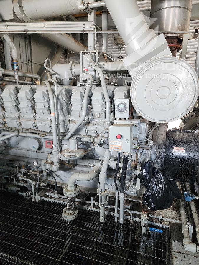 Used 1150 hp CAT G3516LE-A3 GE Gemini ES602 2-Stage Sour (1 of 2 Available)