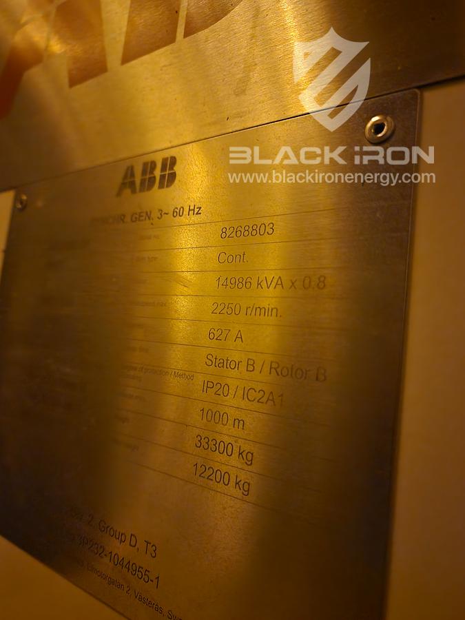 Used 15 MW Solar Titan T130 Gas Turbine Genset