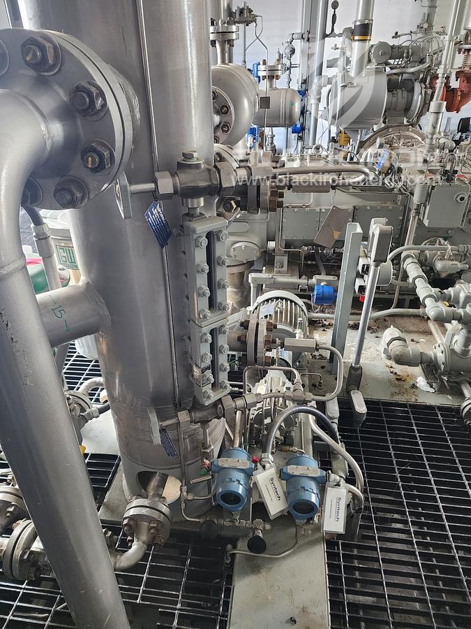 Used 169 hp Cat 3306TA Ariel JG4-4 Acid Gas Compressor