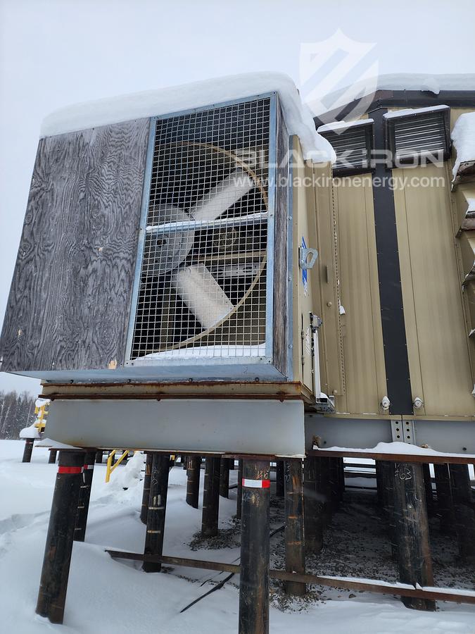 New Surplus Dual 1000 kW Nat Gas/Diesel Genset Package