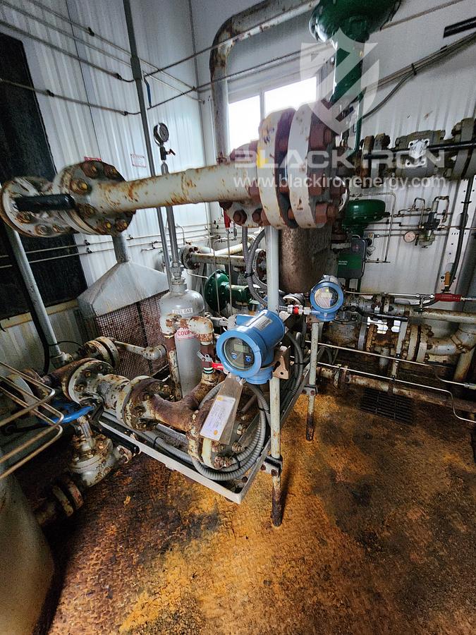 Used 30" x 10' Vertical Separator W/ 400BBL Tank and Coriolis Meter